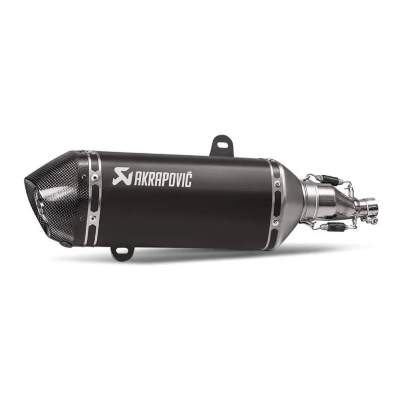 Akrapovic Silenciador slip-on não homologado Line Steel&Carbon GTS 125 17-18 Ref:S-VE125SO1-HZBL