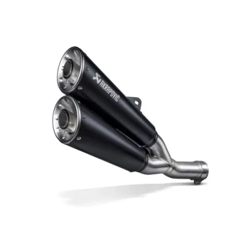 Akrapovic Silenciador slip-on não homologado Black Edition Ducati Ref:S-D8SO6-ISSSBL Stainless Steel