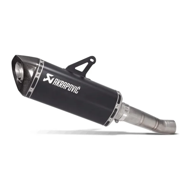Akrapovic Silenciador slip-on não homologado Line Monster 1200-S/Monster 821 17-18 Ref:S-D12SO8-RTBL