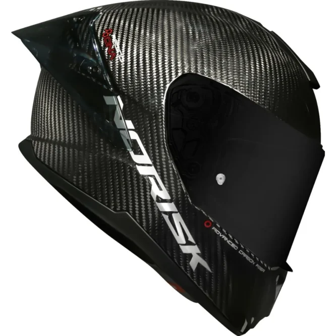 Capacete Norisk Carbon R Solid - Cinza Carbono - Imagem 3