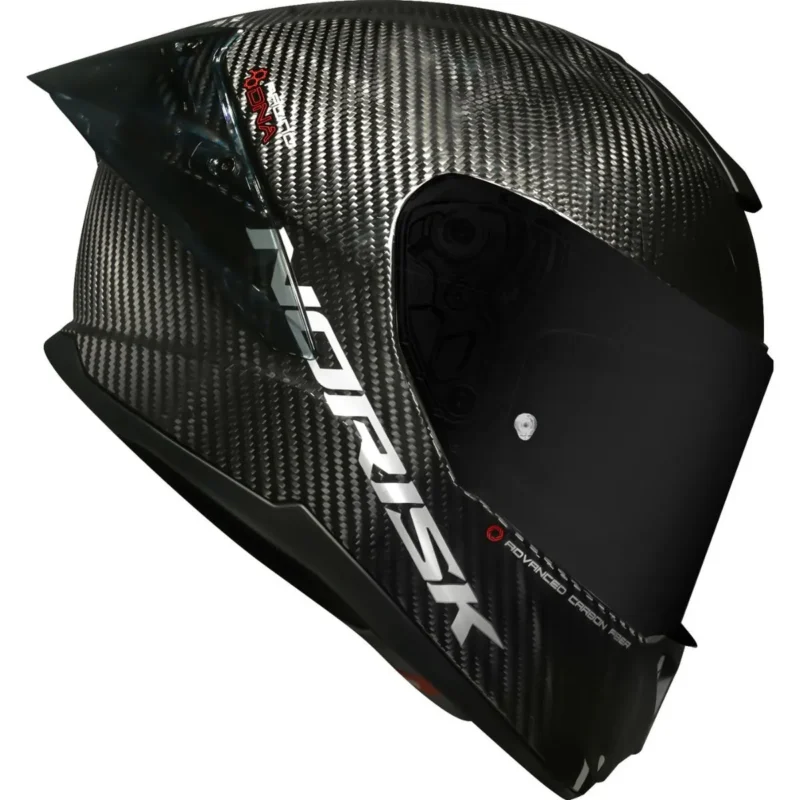 Capacete Norisk Carbon R Solid - Cinza Carbono - Imagem 3