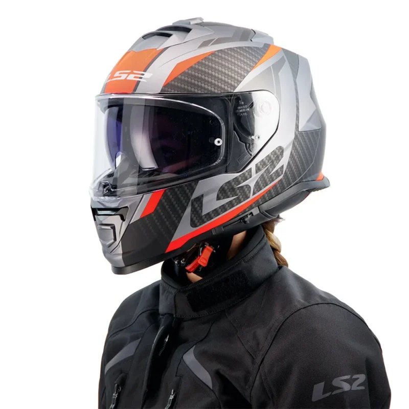 LS2 Capacete integral FF800 Storm II Racer - Imagem 3