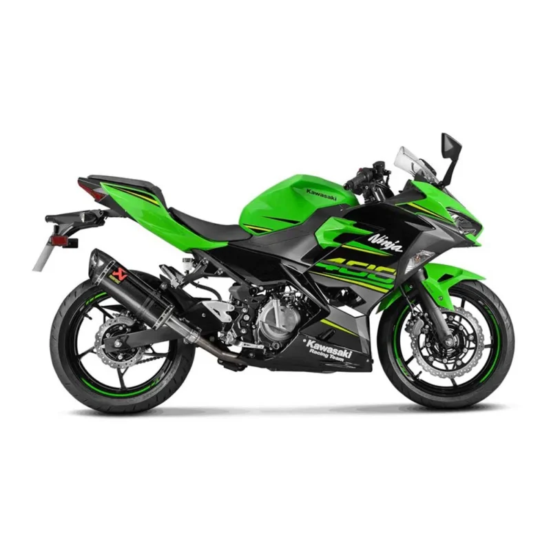 Akrapovic Silenciador slip-on não homologado Line Carbon Ninja 400 18 Ref:S-K4SO6-APC - Imagem 3
