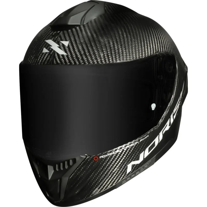 Capacete Norisk Carbon R Solid - Cinza Carbono - Imagem 2