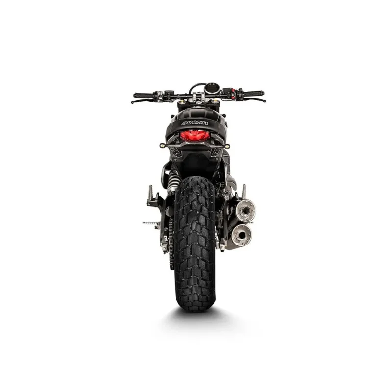 Akrapovic Silenciador slip-on não homologado Black Edition Ducati Ref:S-D8SO6-ISSSBL Stainless Steel - Imagem 2