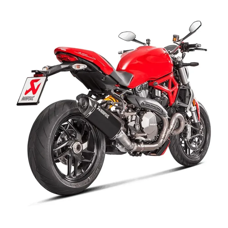 Akrapovic Silenciador slip-on não homologado Line Monster 1200-S/Monster 821 17-18 Ref:S-D12SO8-RTBL - Imagem 2